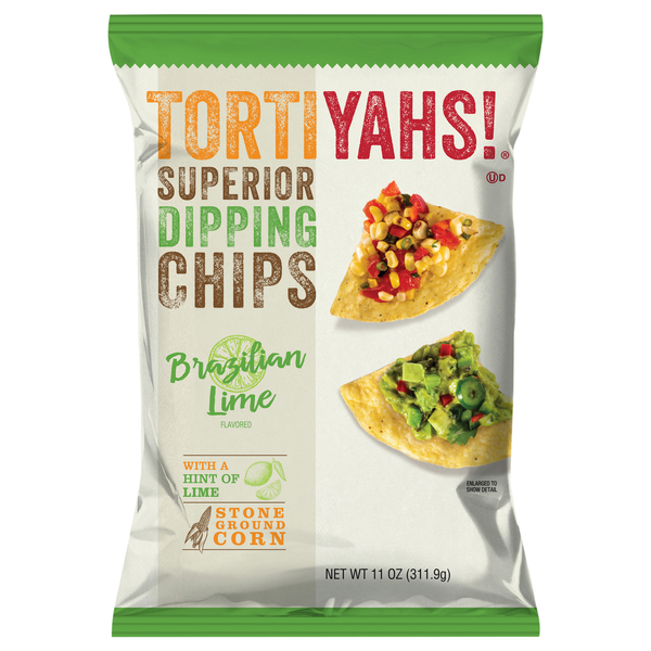 Tortiyahs! Superior Brazilian Lime Dipping Chips