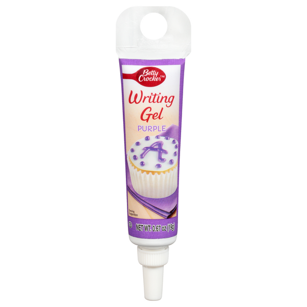 Betty Crocker Purple Writing Gel