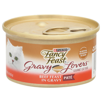Fancy Feast Gravy Lovers Gourmet Pate Beef in Gravy Wet Cat Food