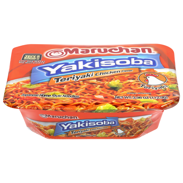 Maruchan Yakisoba Teriyaki Chicken Flavor Homestyle Japanese Noodles