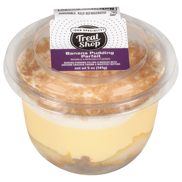 Our Specialty Treat Shop Banana Pudding Parfait Refrigerated
