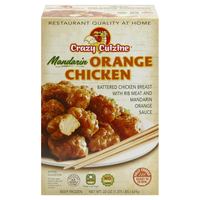 Crazy Cuizine Mandarin Orange Chicken Entree Frozen Meal