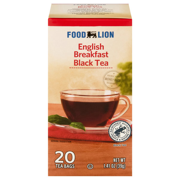 Food Lion English Breakfast Black Tea Bags