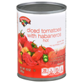 Hannaford Diced Tomatoes with Hot Habaneros