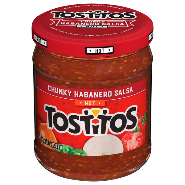 Tostitos Hot Chunky Habanero Salsa