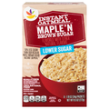 Stop & Shop Lower Sugar Maple 'n Brown Sugar Instant Oatmeal - 8 ct