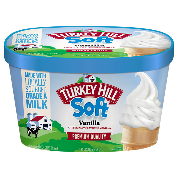 Turkey Hill Soft Vanilla Frozen Dairy Dessert
