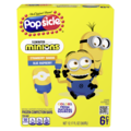 Popsicle Minions Strawberry Banana & Blue Raspberry Confection Bars - 6 ct