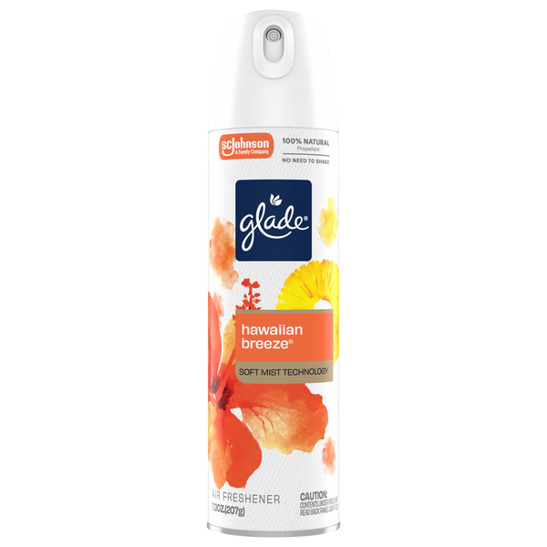 Glade Soft Mist Hawaiian Breeze Air Freshener Aerosol Spray