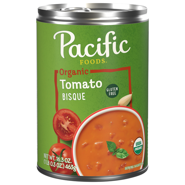 Pacific Foods Organic Gluten Free Tomato Bisque Soup
