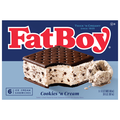 FatBoy Cookies 'n Cream Ice Cream Sandwiches - 6 ct
