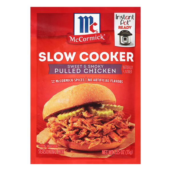 Save On Mccormick Slow Cookers Seasoning Mix Sweet Smoky Pulled Chicken Order Online Delivery Stop Shop