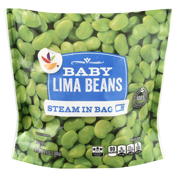 Our Brand Steam In Bag Baby Lima Beans Frozen