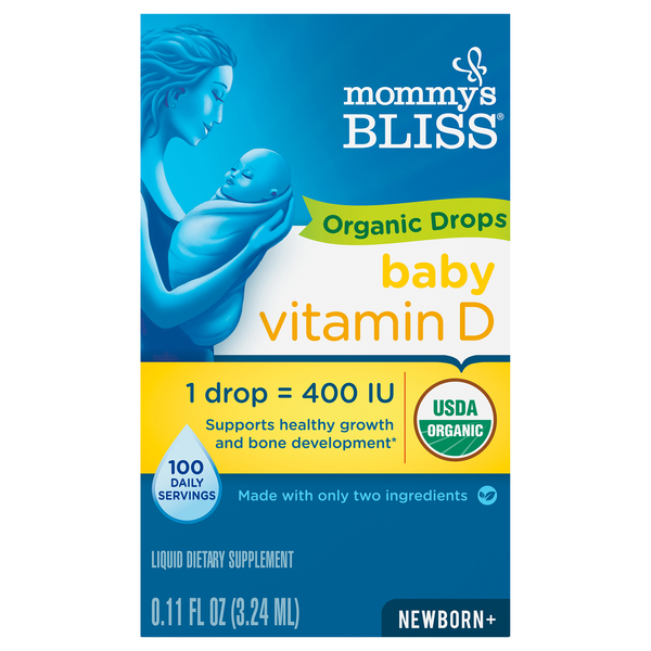 Mommy's Bliss Baby Organic Vitamin D Drops