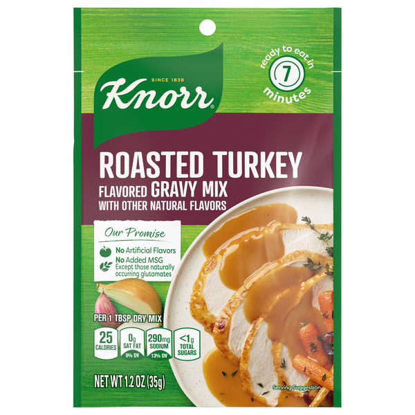 Knorr Roasted Turkey Gravy Mix Packet