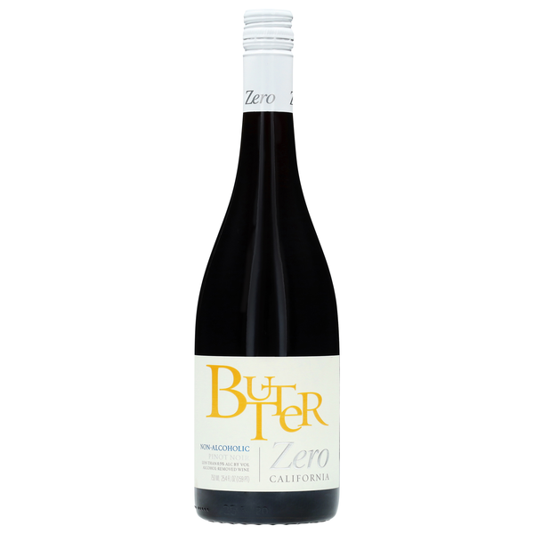 Butter Zero Non-Alcoholic Pinot Noir Wine