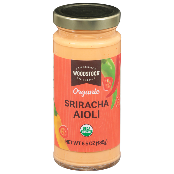 Woodstock Organic Sriracha Aioli