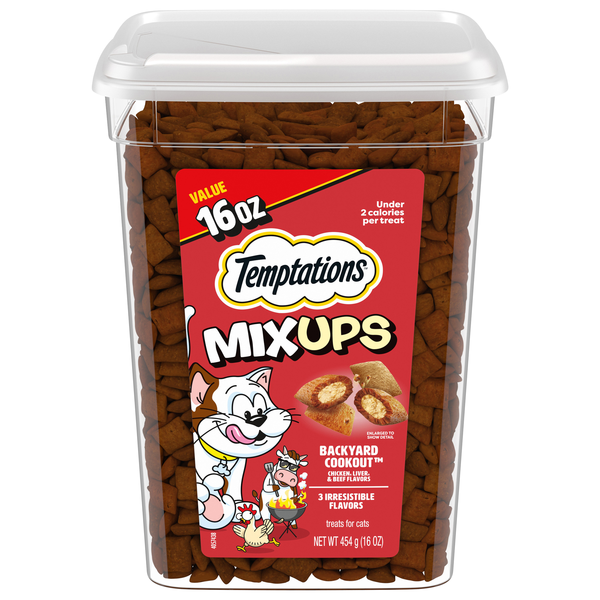 Temptations MixUps Backyard Cookout Crunchy & Soft Cat Treats