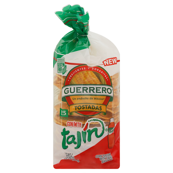 Save on Guerreo Tostadas with Tajin Seasoning 25 ct Order Online