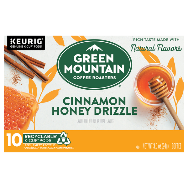 Save on Green Mountain Cinnamon Honey Drizzle Flavored Medium Coffee K