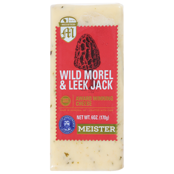 Meister Wild Morel & Leek Jack Cheese Wedge