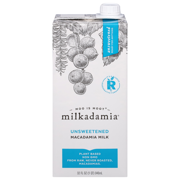 Milkadamia Milk Macadamia Unsweetened