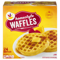 Our Brand Homestyle Waffles - 24 ct