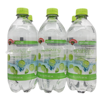 Hannaford Key Lime Sparkling Water - 6 pk