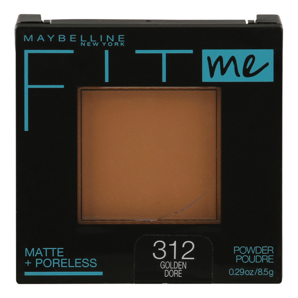 Maybelline Fit Me Matte + Poreless Pressed Powder Golden 312