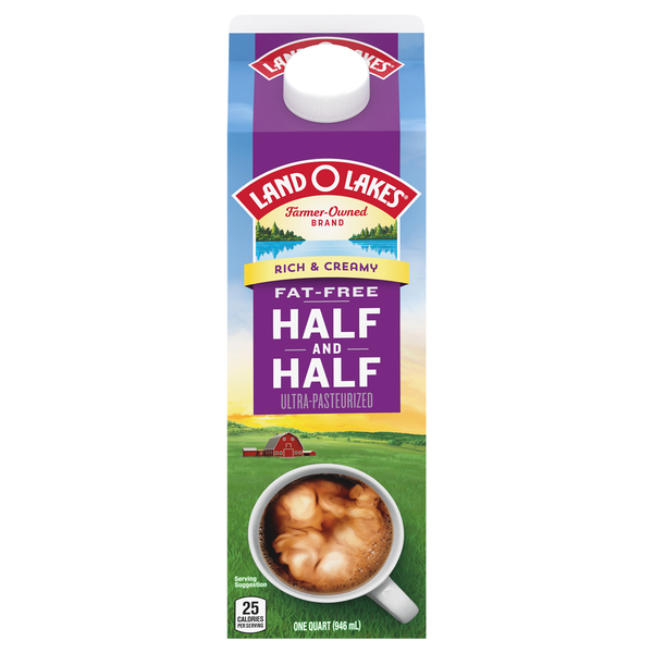 Land O Lakes Fat Free Half & Half Cream