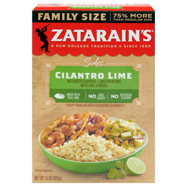 Zatarain's Sides Cilantro Lime Rice Mix