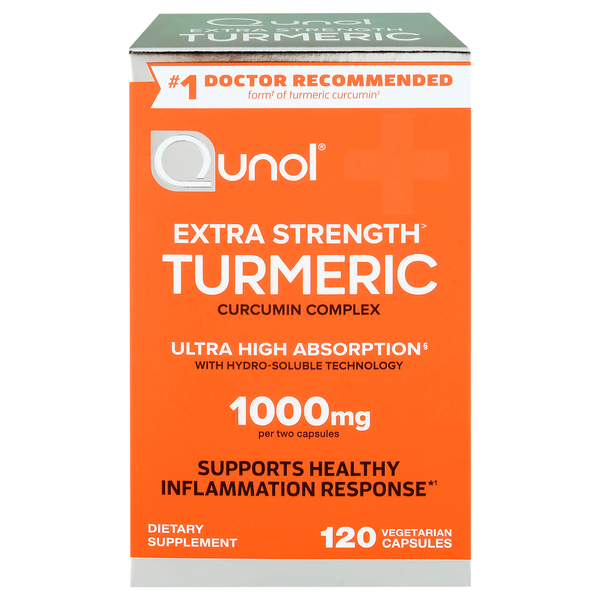 Qunol Extra Strength 1000 mg Turmeric Capsules