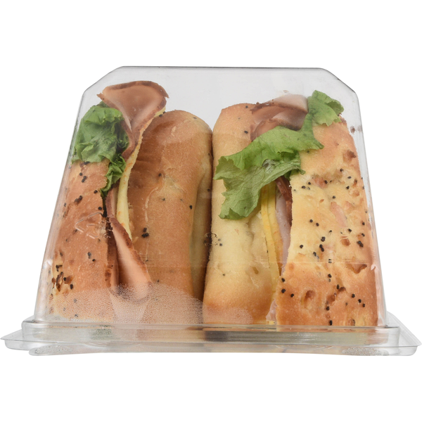 Hannaford Ham & Cheese Onion Roll