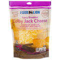 Food Lion Natural Fancy Shredded Colby Jack Cheese