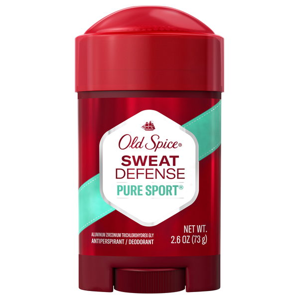 Old Spice Sweat Defense Pure Sport Plus Antiperspirant Deodorant Stick