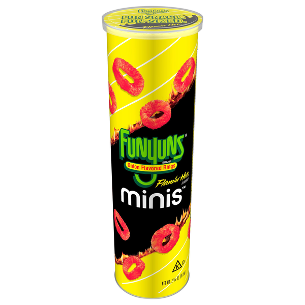 Funyuns Minis Flamin' Hot Onion Flavored Rings