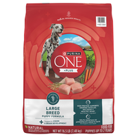 Purina ONE +Plus Large Breed Puppy Formula Dry Dog Food