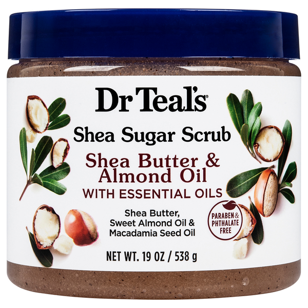 Dr. Teal's Shea Butter & Almond Oil Shea Sugar Scrub