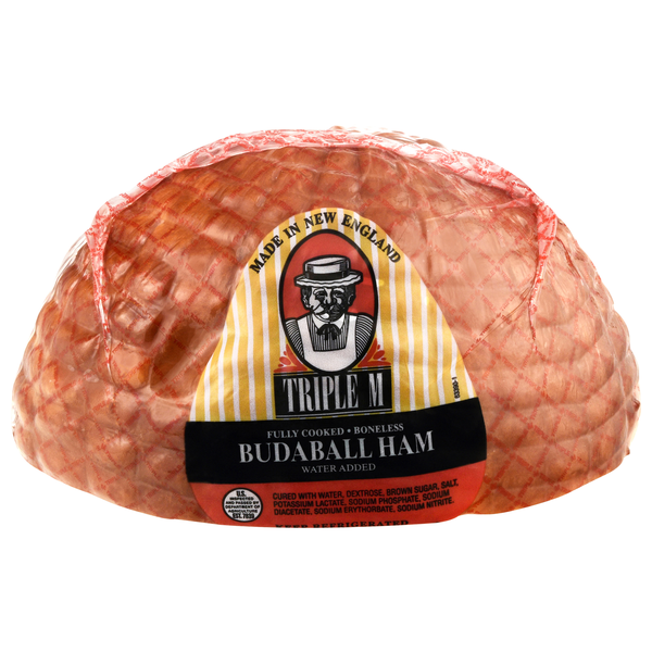 Triple M Fully Cooked Boneless Budaball Ham