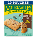 Nature Valley Soft-Baked Chocolate Chip Muffin Bars - 10 ct