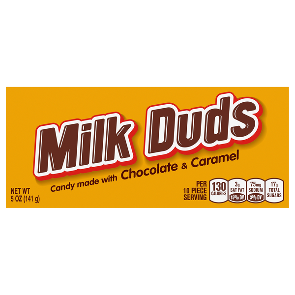 Milk Duds Chocolate & Caramel Candy Movie Theater Box