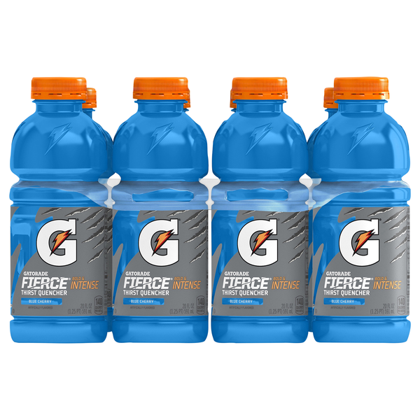 Gatorade Fierce Blue Cherry Sports Drink - 8 pk
