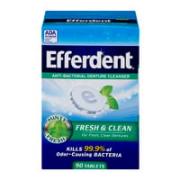 Efferdent Fresh & Clean Anti-Bacterial Denture Cleanser