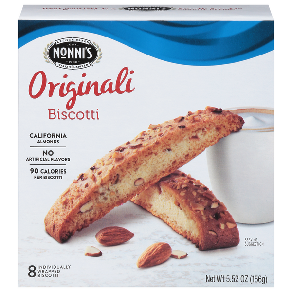 Save on Nonni's Biscotti Originali 8 ct Order Online Delivery Giant