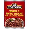La Costena Whole Pinto Beans with Jalapeno Peppers