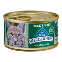 BLUE Wilderness Natural Grain Free Duck Recipe Adult Wet Cat Food