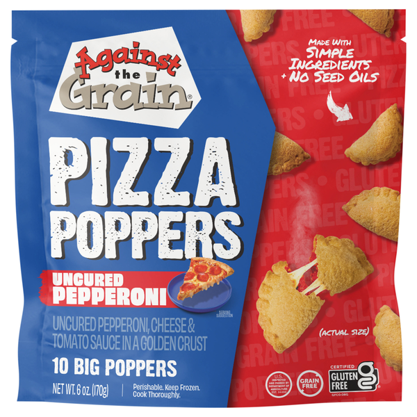 Against The Grain Gluten Free Pepperoni Pizza Bites Frozen