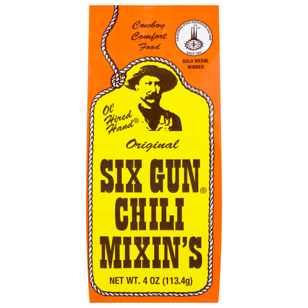 Ol' Hired Hand Six Gun Original Chili Mixin's