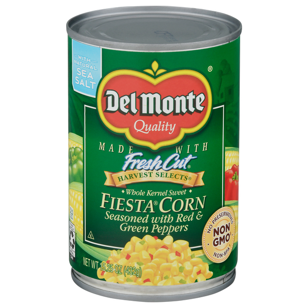 Save On Del Monte Fresh Cut Harvest Selects Whole Kernel Sweet Fiesta 