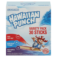 Hawaiian Punch Variety Pack Sugar Free - 30 ct